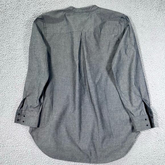 Topo Designs Tunic Popover Shirt Long Sleeve Women’s Medium Charcoal Gray Casual - Picture 3 of 11